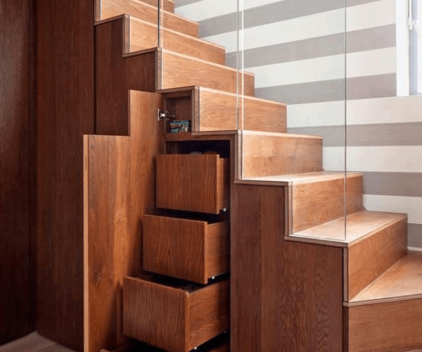 الأدراج هي أفضل أفكار التخزين